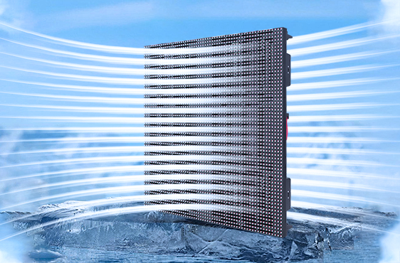 今年会光电将箱体和模组新搭配运用到交通显示